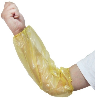 PE blanco Oversleeve disponible protectores de la manga de 18 pulgadas para los brazos