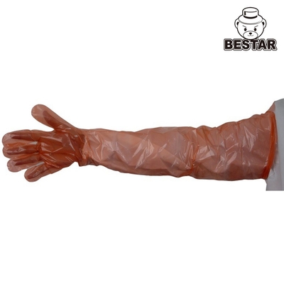 guantes disponibles del polietileno extralargo 29X83 para el veterinario