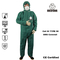 Tipo 5 trajes disponibles del tipo 5 y 6 de 6 de SMS batas de la prenda impermeable con Hood For Asbestos
