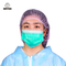 EN14683 ennegrecen 3 capas de la mascarilla disponible quirúrgica para el hospital 16.5x9.5