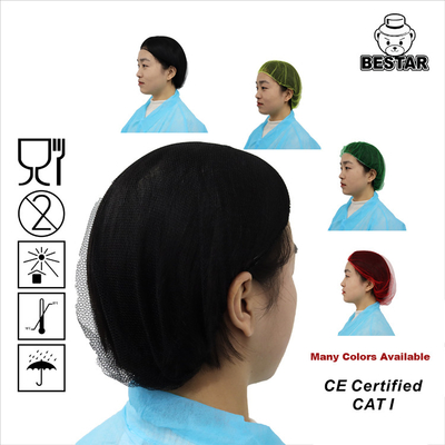 La red de pelo disponible de nylon ligera capsula la red de pelo no tejida de Beathable